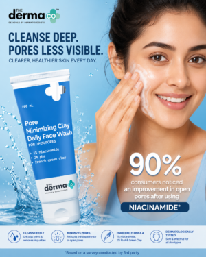 ✨ The Derma Co Pore Minimizing Clay Daily Face Wash ✨