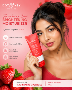 Dot & Key Strawberry Dew Do-It-All Brightening Moisturizer (80g) ✨