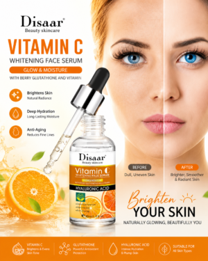 Disaar Beauty Skincare Vitamin C Whitening Face Serum (30ml) 🌟